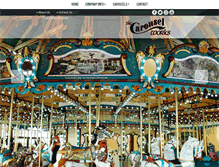 Tablet Screenshot of carouselworks.com